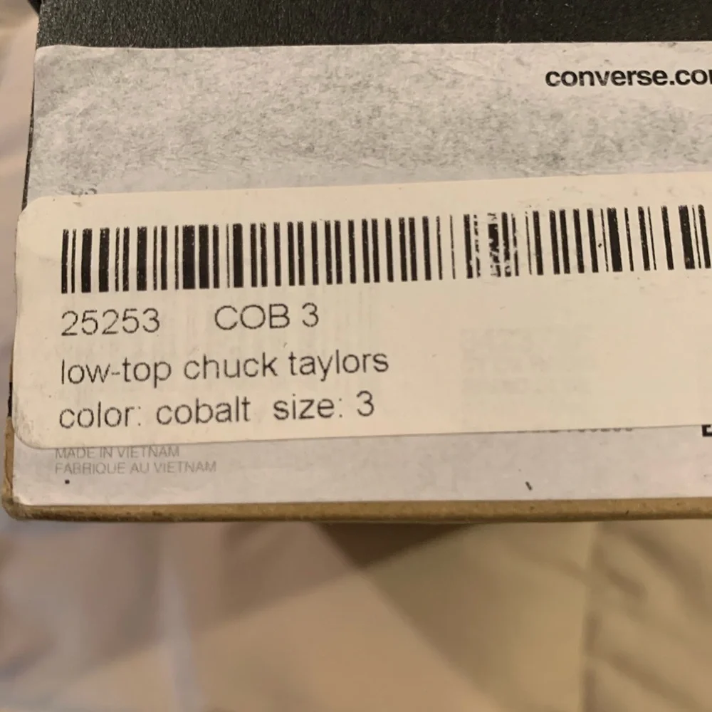 Converse Classic Chuck Taylor’s Liw Top Size 3​​​​​​​​​​​​​​​​​​​​​​
